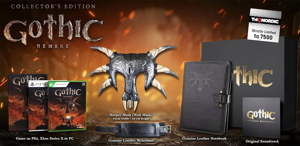 Gothic remake PS5 coffret Collector edition limitee playstation 2024
