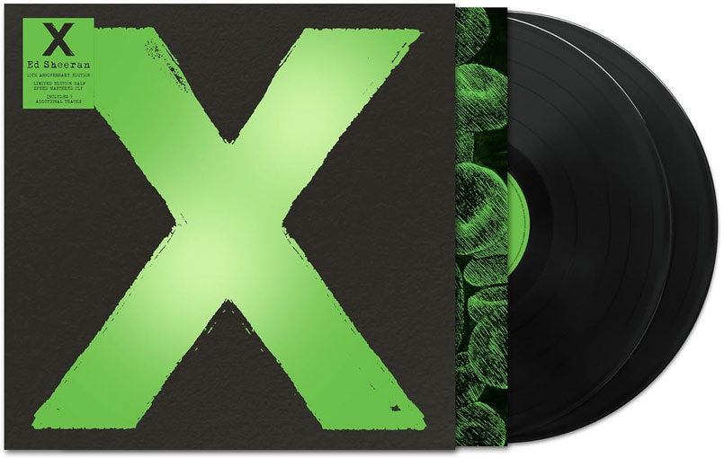 ed sheeran X album edition collector 10th anniversary 2LP Vinyl
