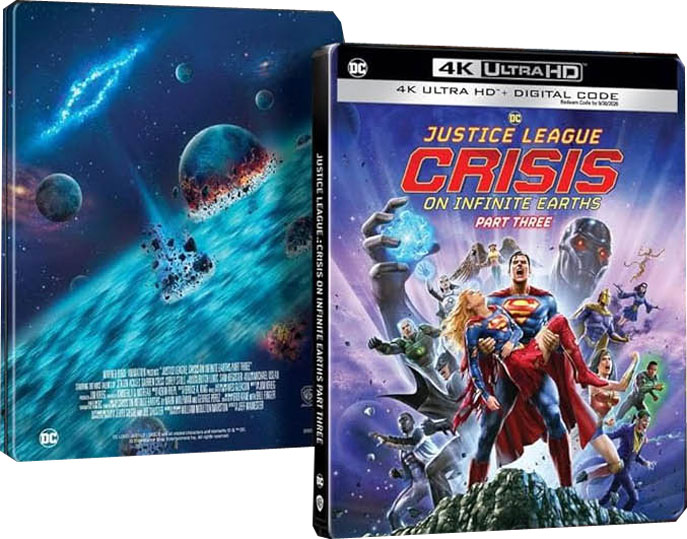 anime Justice League Crisis Infinite Earths Partie 3 Steelbook 4K