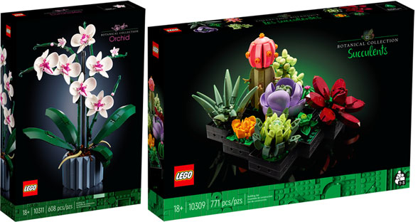 nouvelle collection lego botanical 2022
