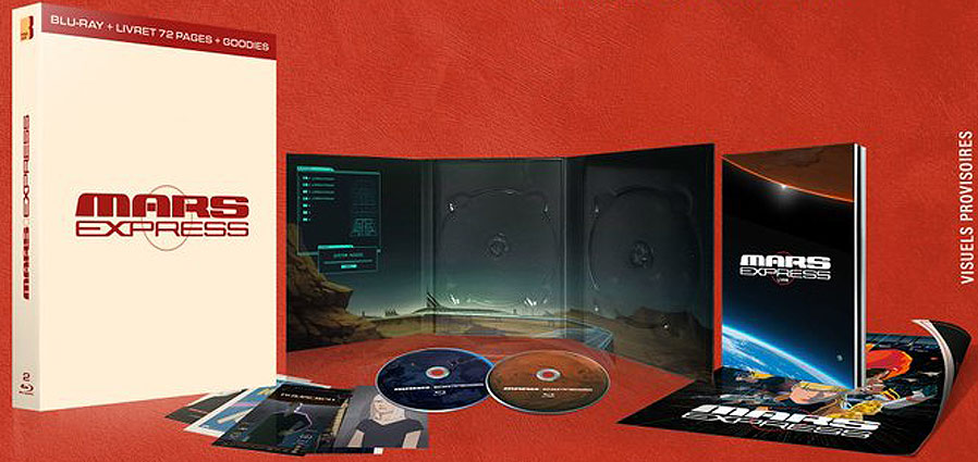 anime mars express coffret collector bluray goodies