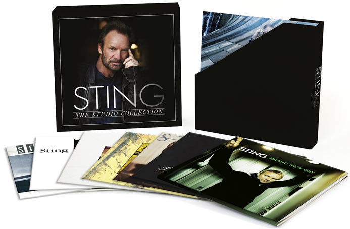Sting-coffret-integrale-collector-Vinyl-The-studio-collection-edition-limitee-LP