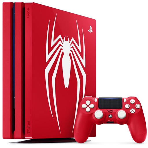 console-playstation-4-spider-man-edition-limitee-rouge