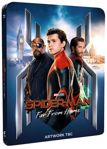 Steelbook spider man 2019 Far From Home Blu ray 4K 3D