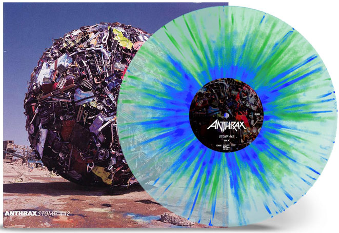Anthrax Stompp 442 album vinyl lp edition limitee colore