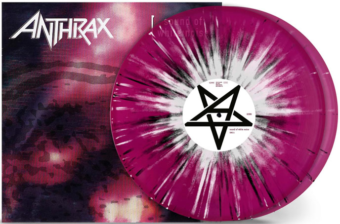 Anthrax album Sound of White Noise vinyl lp edition colore collector