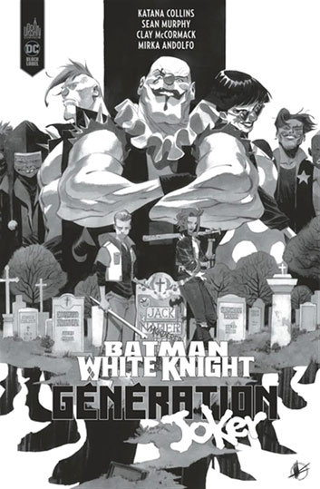 Batman generation joker comics edition collector limitee nb noir blanc