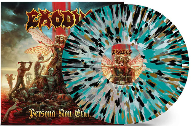 exodus persona non grata vinyl lp 2lp edition colore collector limite