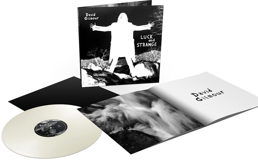 David Gilmour nouvel album luck strange vinyl lp edition collector colore