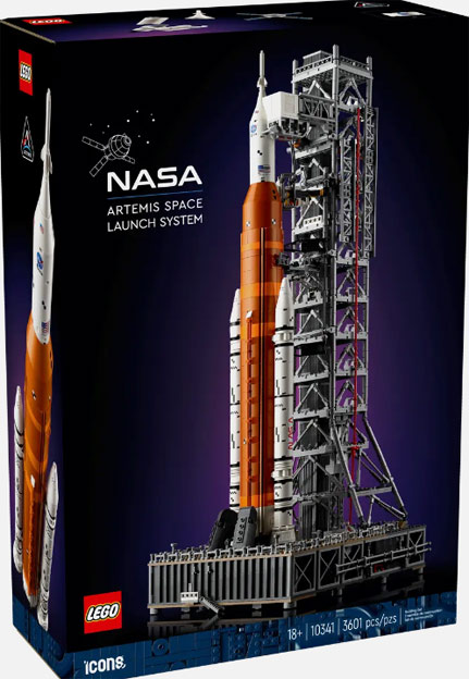 Lego Nasa Artemis launch system 10341