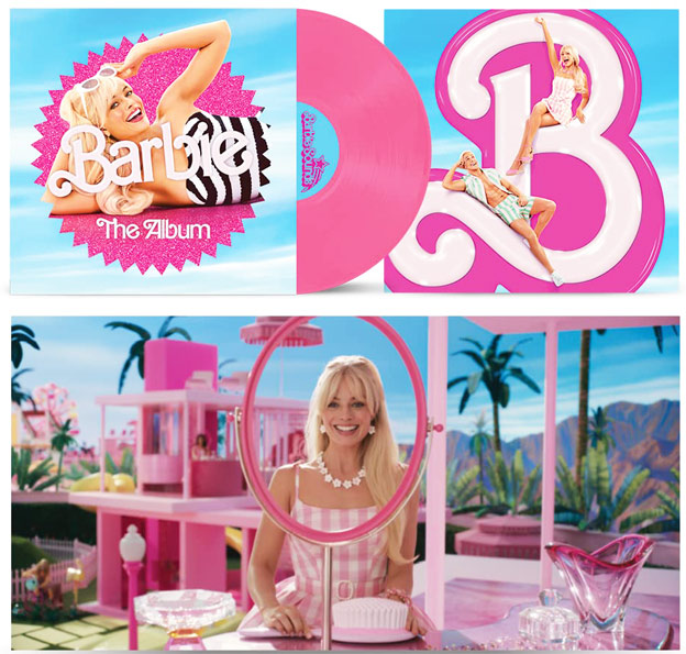Barbie ost soundtrack bande originale film vinyl lp rose pink