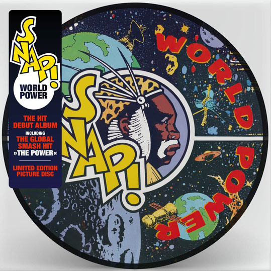 Snap world power vinyl picture disc editino limitee LP collector