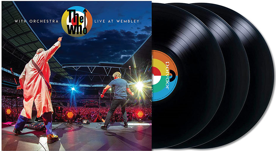 The who live at wembley edition collector limitee Vinyl LP 3LP CD Bluray
