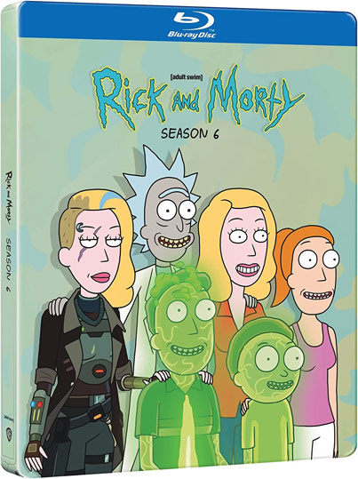 Rick morty saison 6 steelbook collector bluray edition
