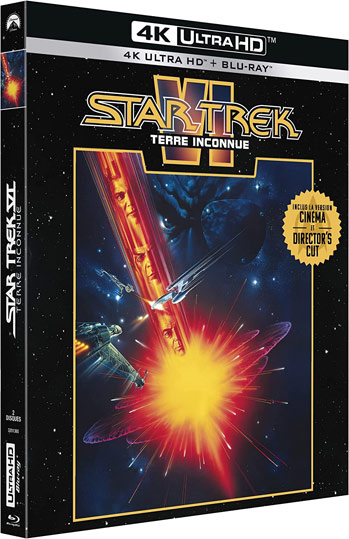 Star Trek 6 VI edition collector bluray 4k ultra hd
