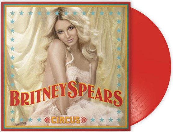 britney spears Circus vinyle LP edition limitee collector color