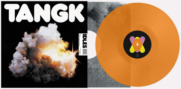 nouvel album brit rock vinyle lp edition colore orange