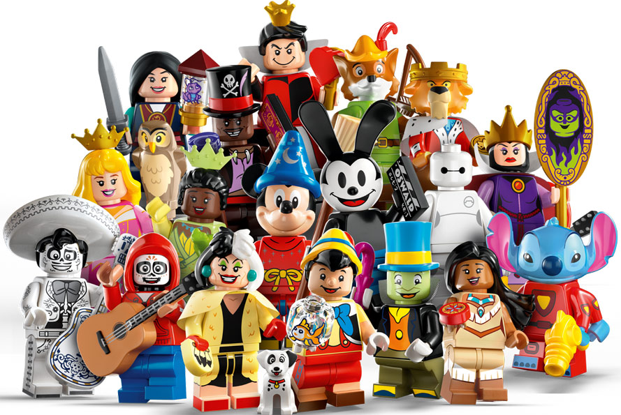 nouvelle figurine disney lego collection 2023