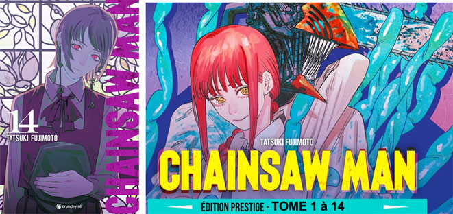 coffret manga chainsaw man 2023