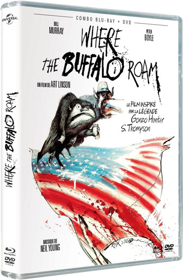 Where The Buffalo Roam film bluray dvd fr bill murray