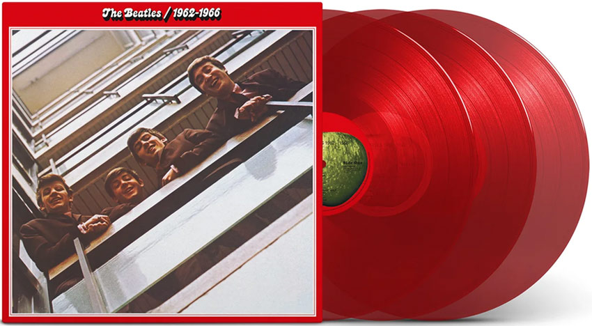 the beatles 1962 1966 vinyl lp edition 3lp 2023 50th anniversary