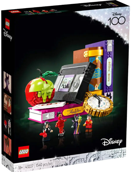 Lego disney 100 icons villains 43227