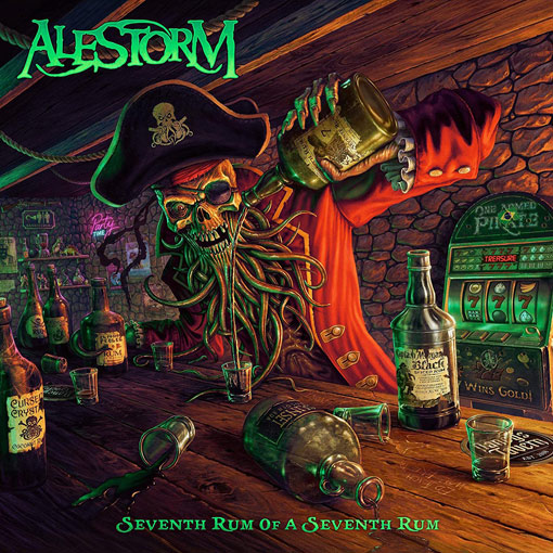 Alestorm seventh rum nouvel album CD Vinyl LP edition