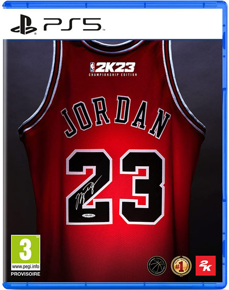 NBA 2K23 michael Jordan edition collector championnat PS5 PS4 xbox 2022