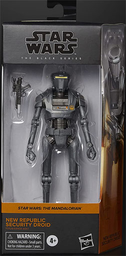 Hasbro Star Wars figurine Black Series Republic Security Droid