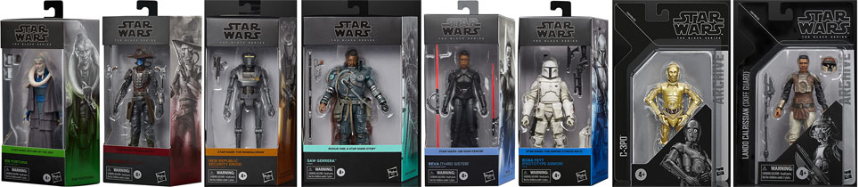 black series collection figurine collector star wars noel 2022