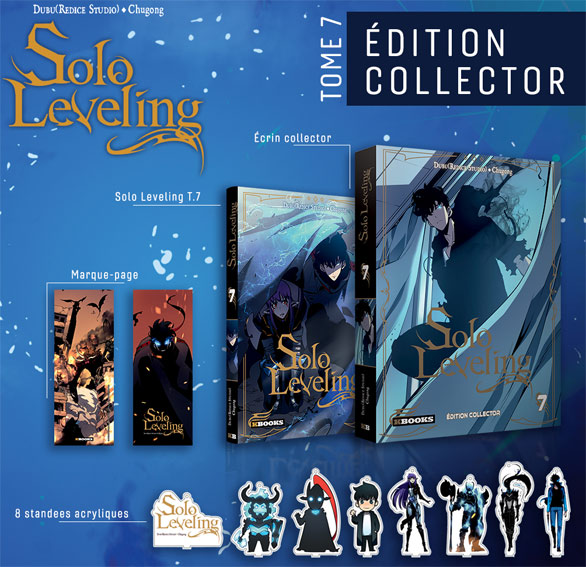 solo leving t7 tome 7 edition collector limitee precommande achat