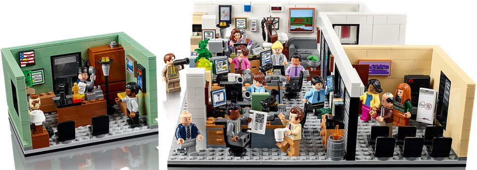 lego serie the office achat