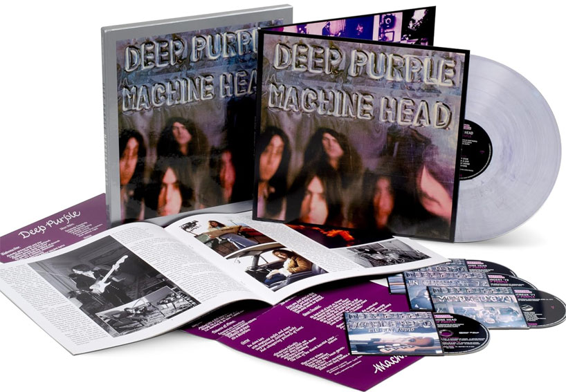 Deep purple Machine Head 50th anniversary deluxe edition collector cd vinyl LP