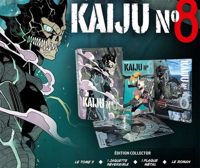 Kaiju n8 manga edition collector tome 11 t11