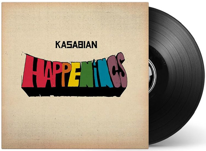 Kasabian happenings nouvel album 2024 cd vinyl lp edition collector limitee