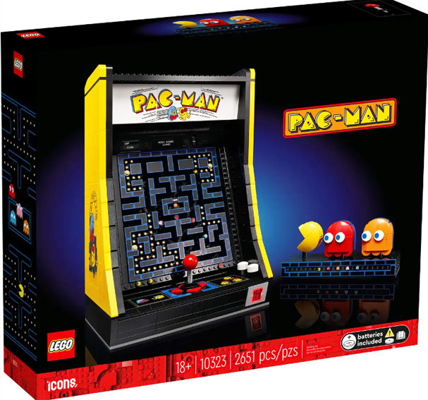 Lego Pacman 10323 pac man retro gaming