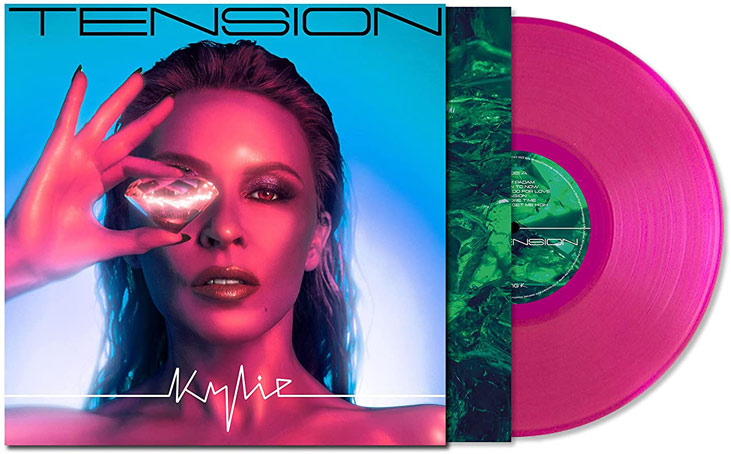 tension nouvel album kylie minogue vinyl lp colore edition collector