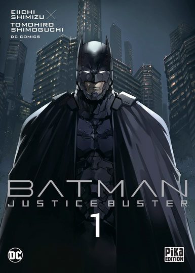 Batman justice buster couverture variant edition limitee 2022 manga dc comics