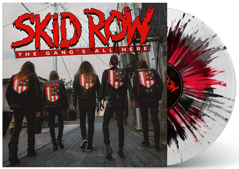 Skid row nouvel album the gangs all here vinyl lp cd edition 2022