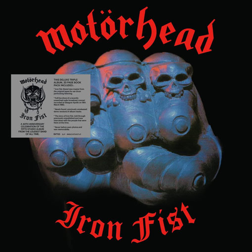 iron fist motorhead coffret box vinyl lp 40th anniversary