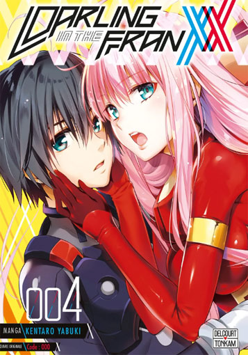 Darling in the franxx tome 4 t4 manga sexy