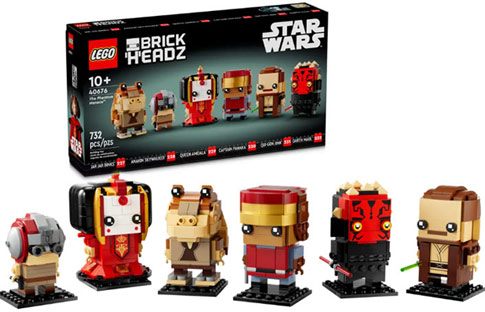 lego star wars brickheadz 40676