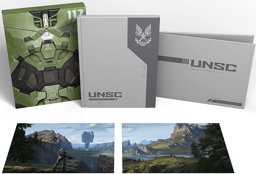 Livre artbook Art of Halo Infinite Deluxe Edition