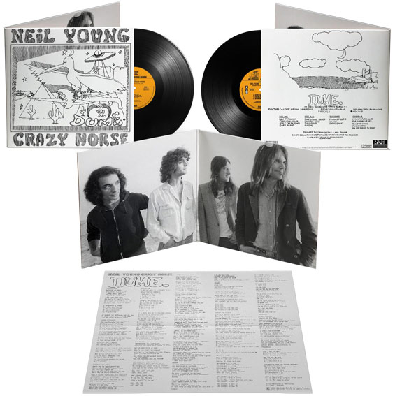 Neil young crazy horse Dume vinyl LP edition