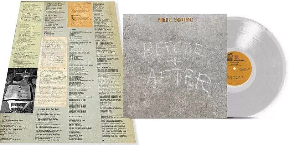 Neil young nouvel album before after vinyl lp edition collector