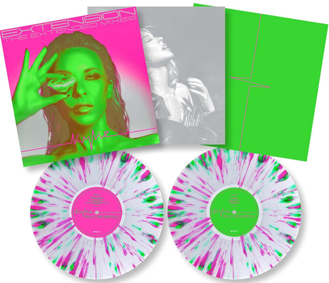 Kylie Minogue extension extended mix vinyl lp edition colore