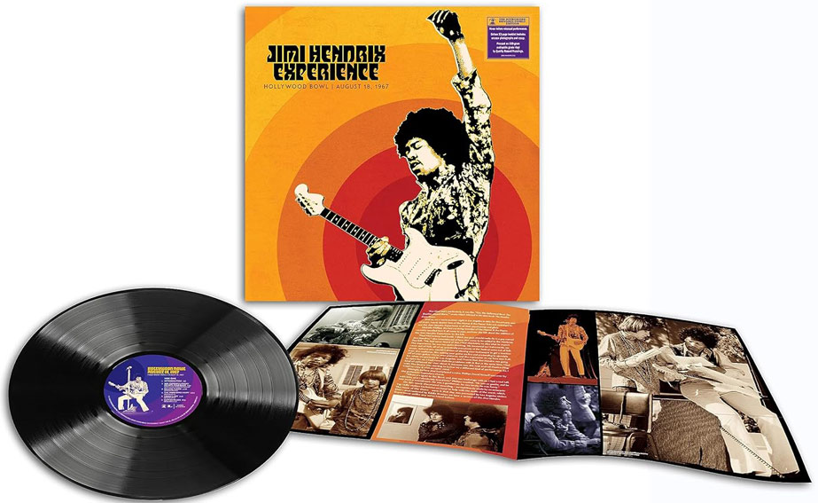 Jimi hendrix experience live hollywood bowl vinyl lp cd edition