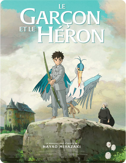 garcon heron miyazaki bluray dvd 4k ultra hd edition collector steelbook