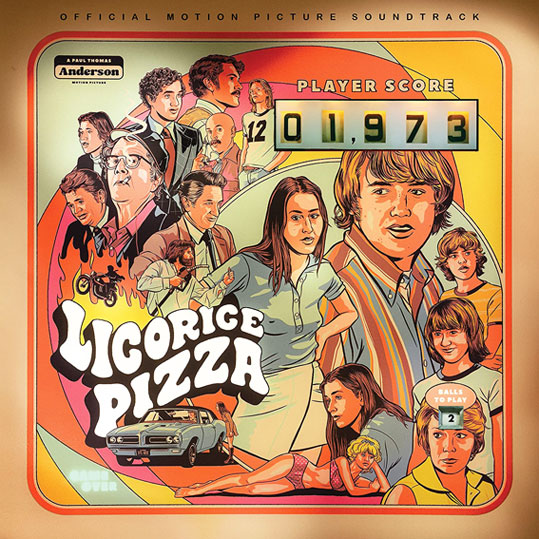 Licorice Pizza OST Soundtrack Double Vinyle LP 2LP CD ANDERSON
