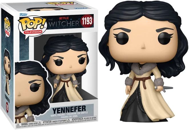 yennifer the witcher figurine funko pop
